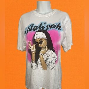 Aaliyah Graphic Tee-Shirt